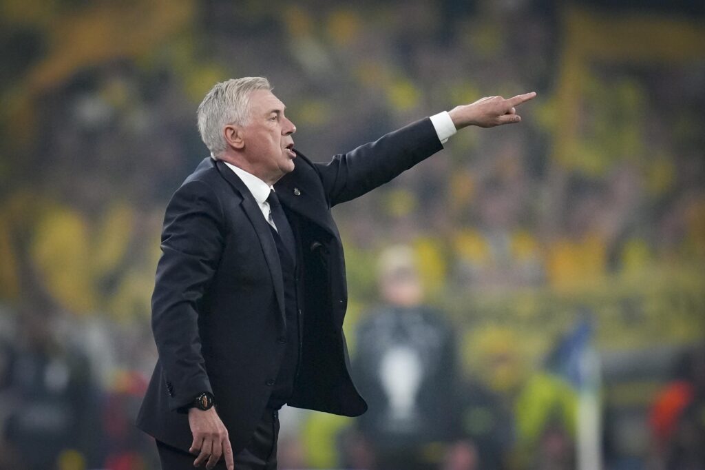 Carlo Ancelotti allenatore calcio