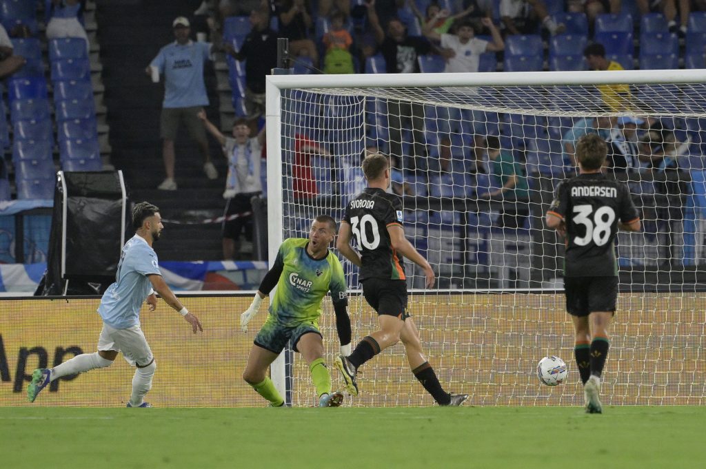 Taty Castellanos, SS Lazio. Gol 1-1 vs Venezia FC