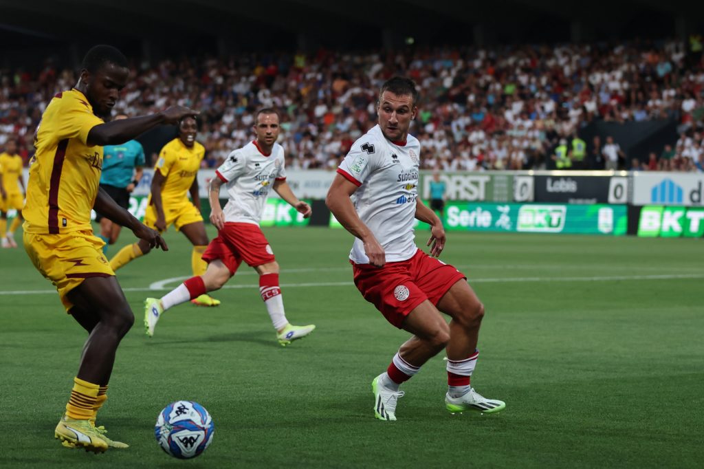 Yayah Kallon, Salernitana e Simone Davi, Sudtirol