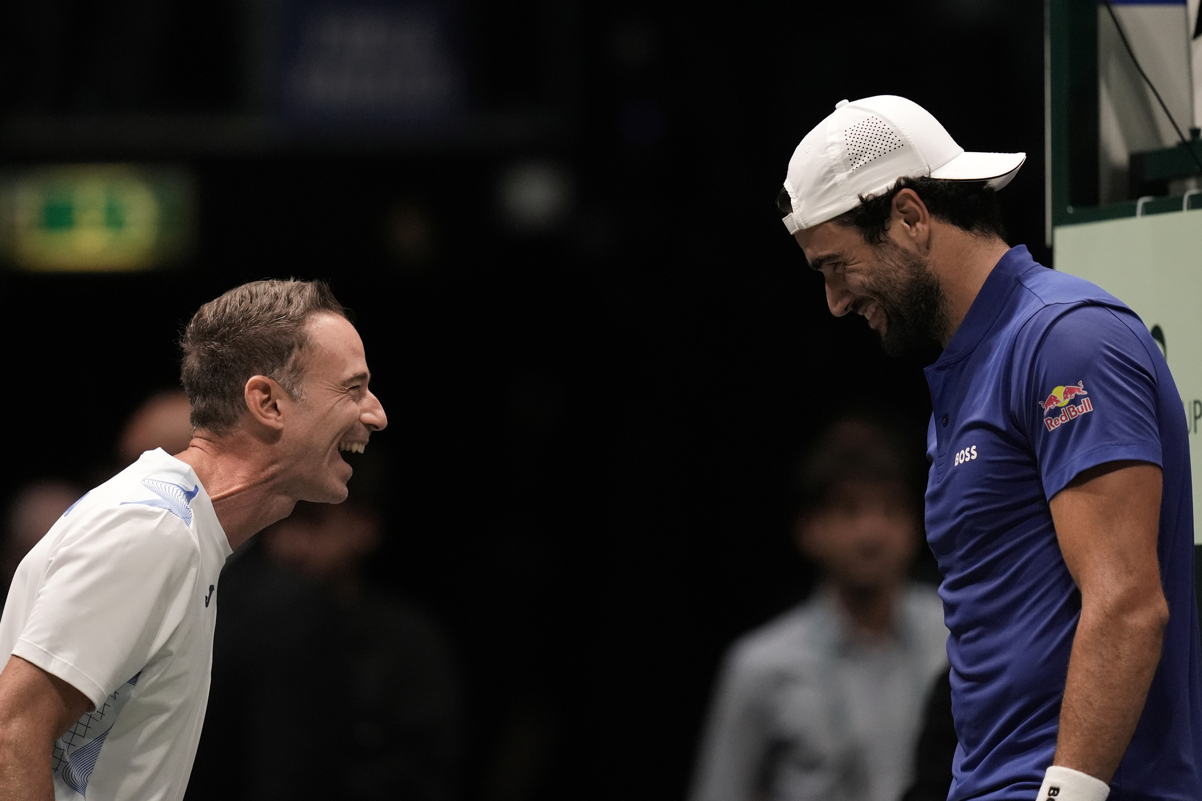 Coppa Davis, Italia Vs Olanda, Matteo Berrettini e Filippo Volandri