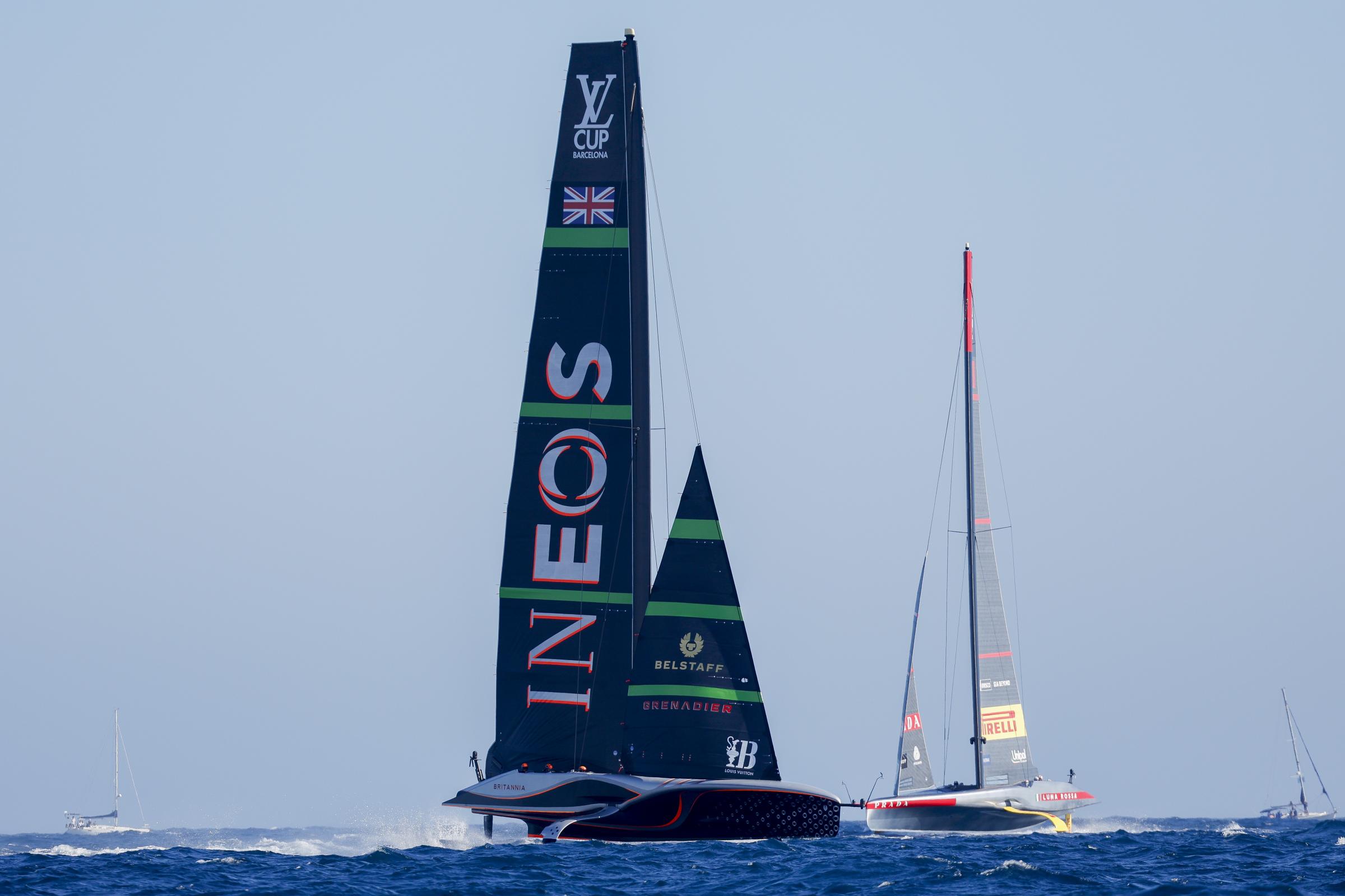 Louis Vuitton Cup, Ineos e Luna Rossa