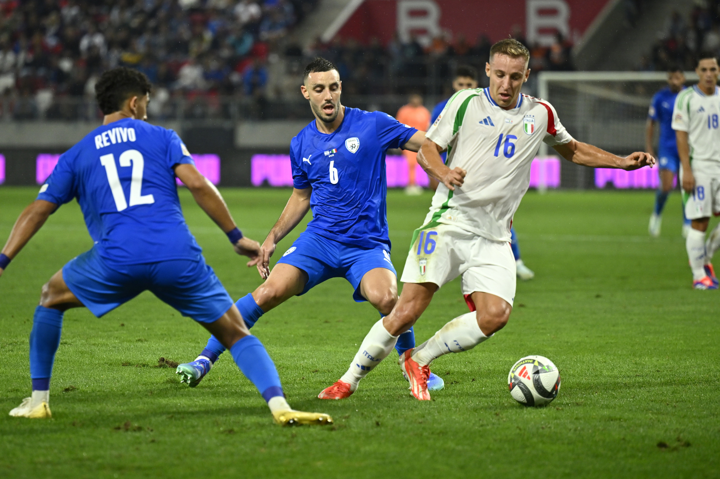 Nations League, Israele vs Italia