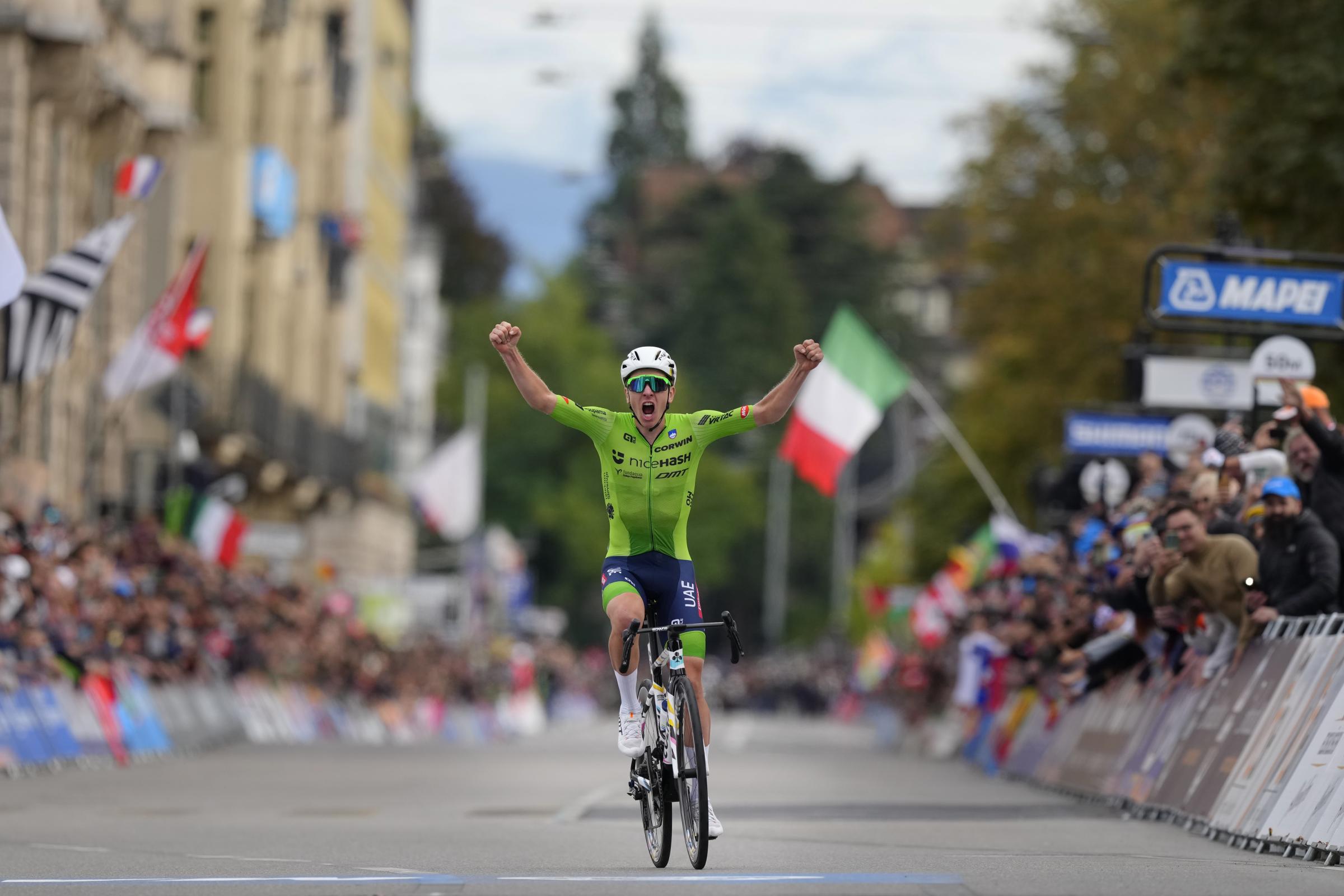 Mondiali Ciclismo Svizzera, Tadej Pogacar