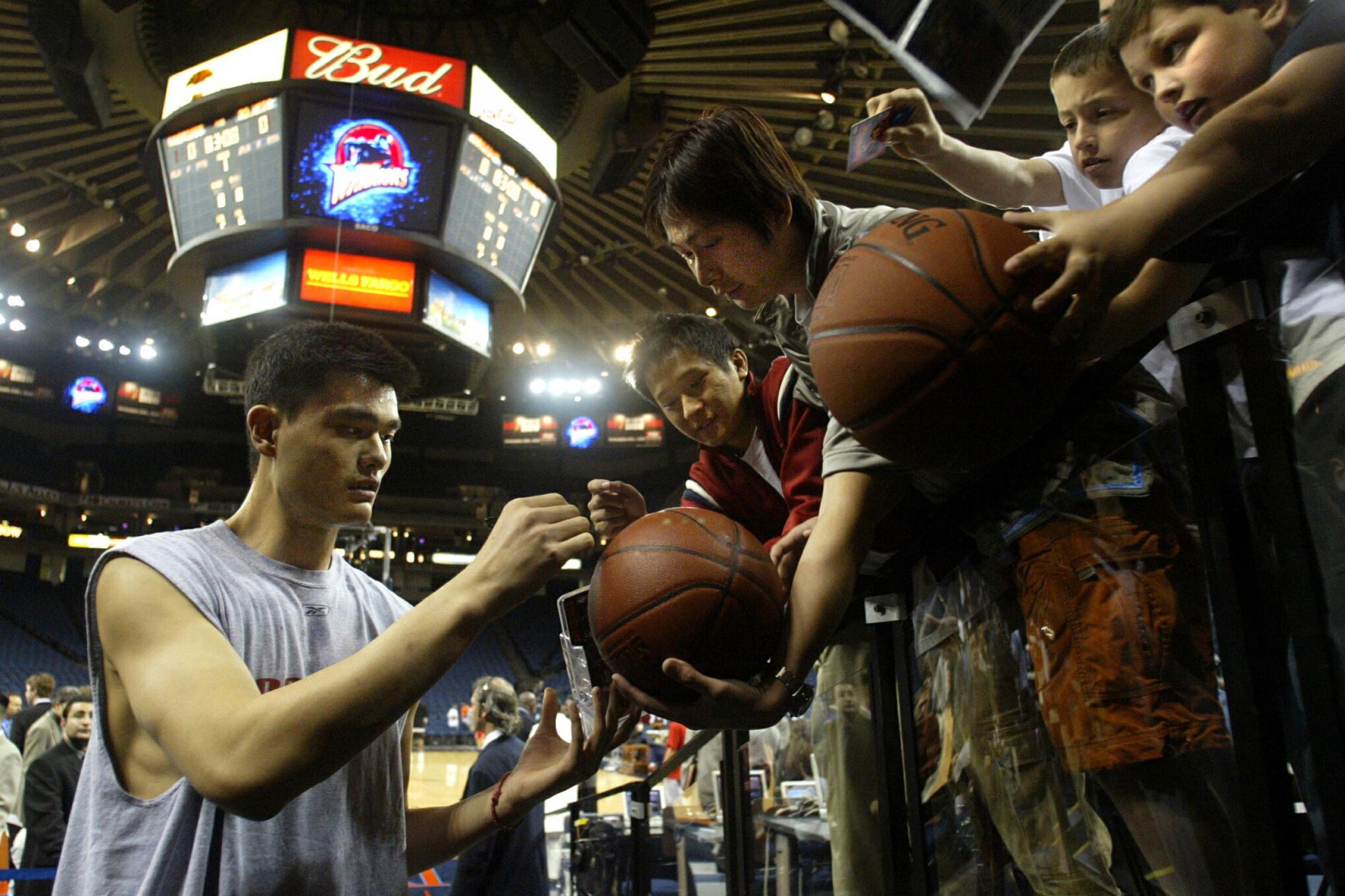 NBA, Yao Ming, Houston Rockets