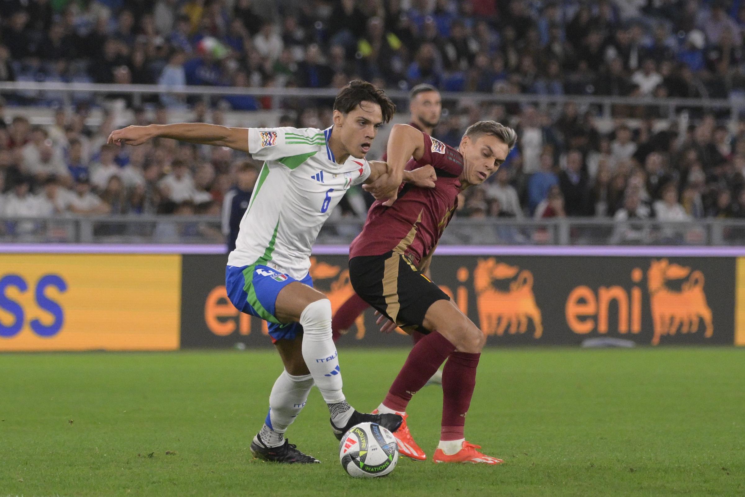 Nations League, Italia vs Belgio