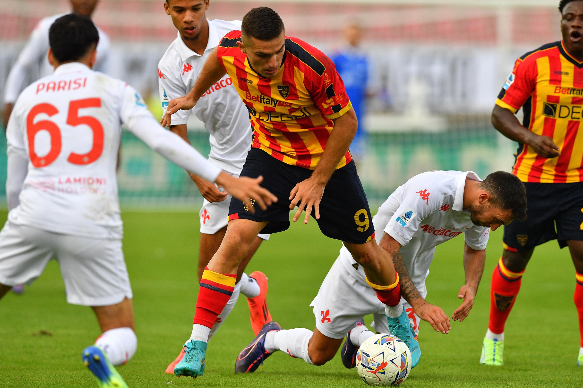 Serie A, Lecce vs Fiorentina