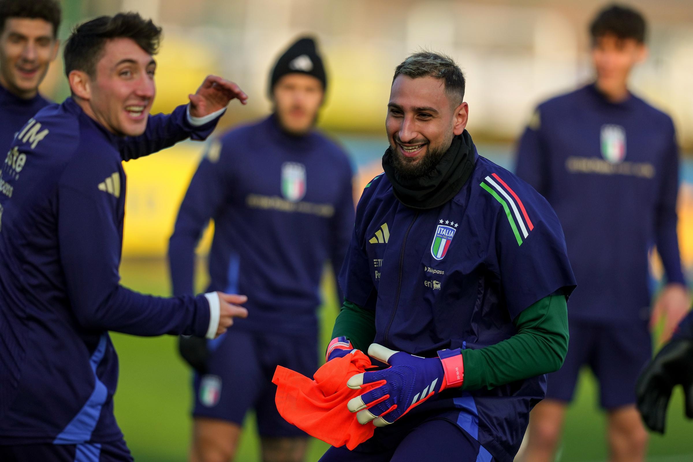 Nations League, allenamento Italia