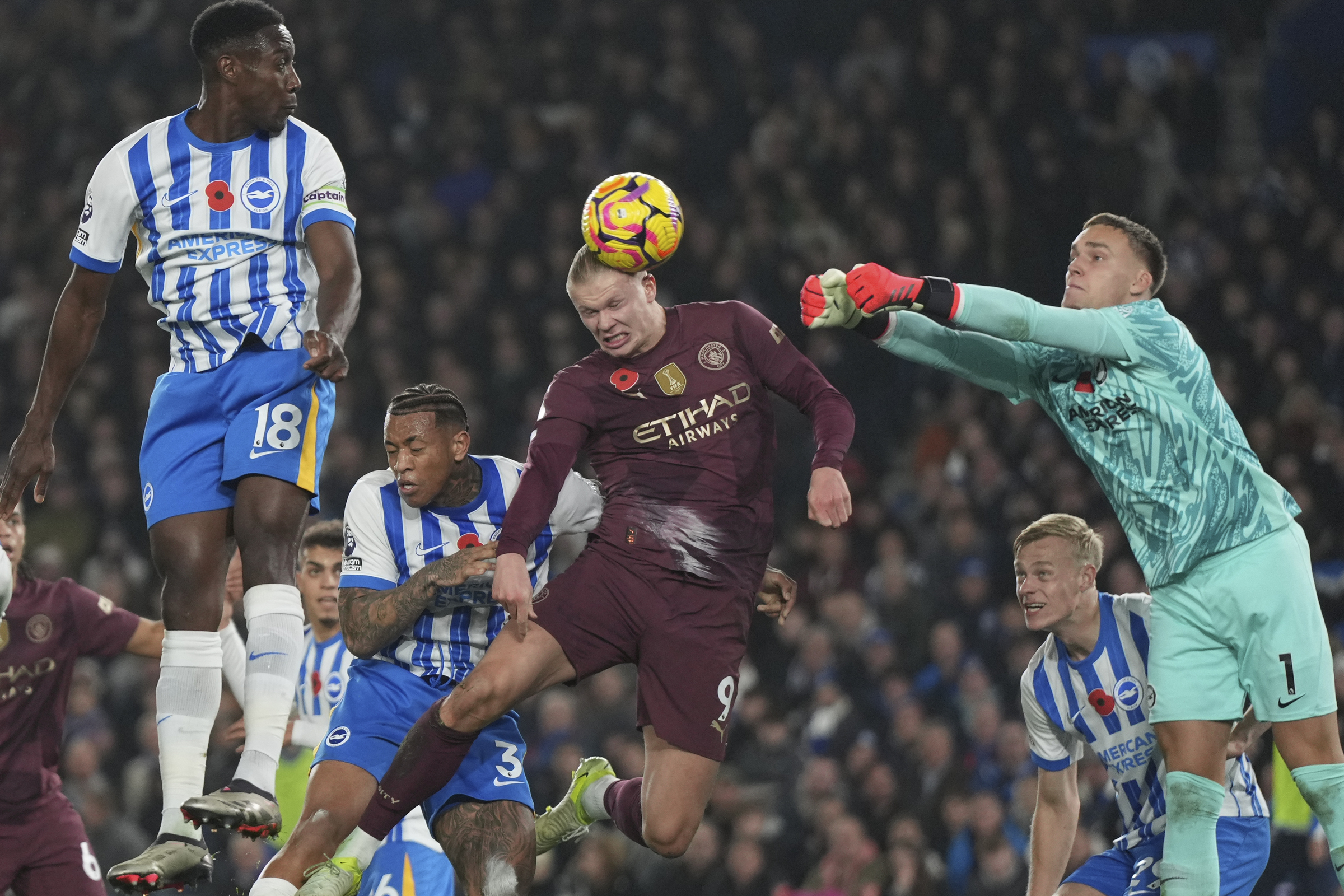 Premier League, Brighton vs Manchester City