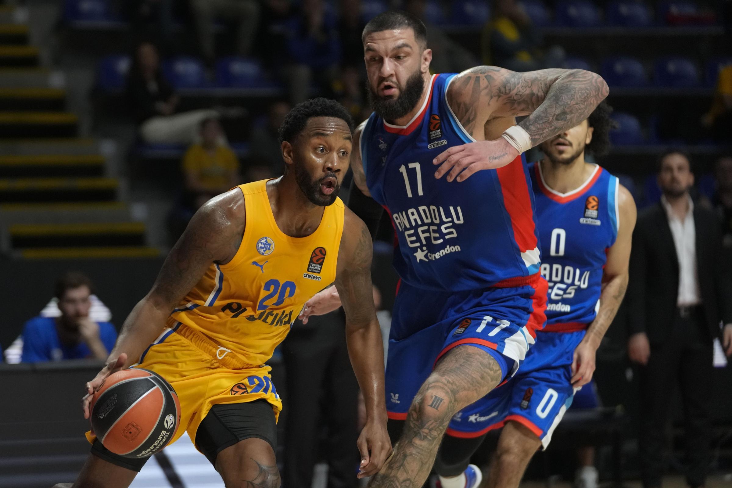 Eurolega Basket, Levi Randolph, Maccabi e Vincent Poirier, Anadolu Efes