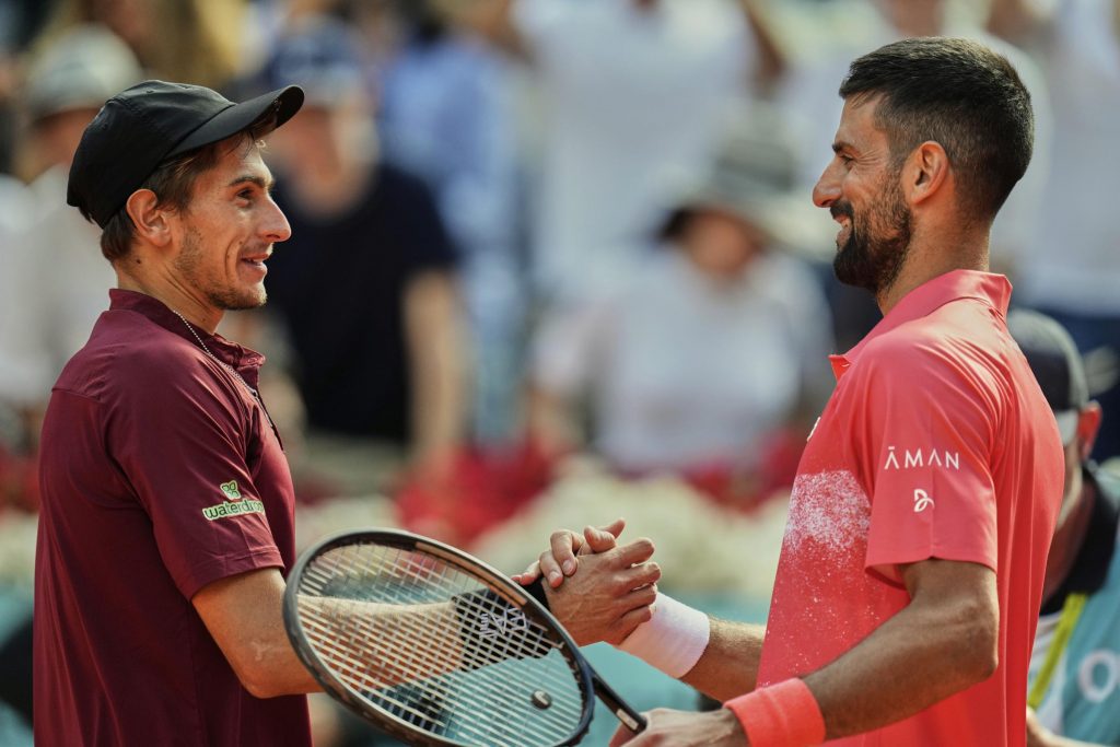 Madrid Open Tennis, Matteo Arnaldi batte Novak Djokovic