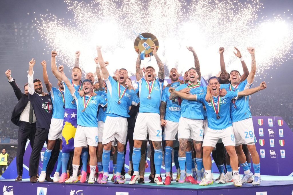 Serie A, Napoli vince lo scudetto