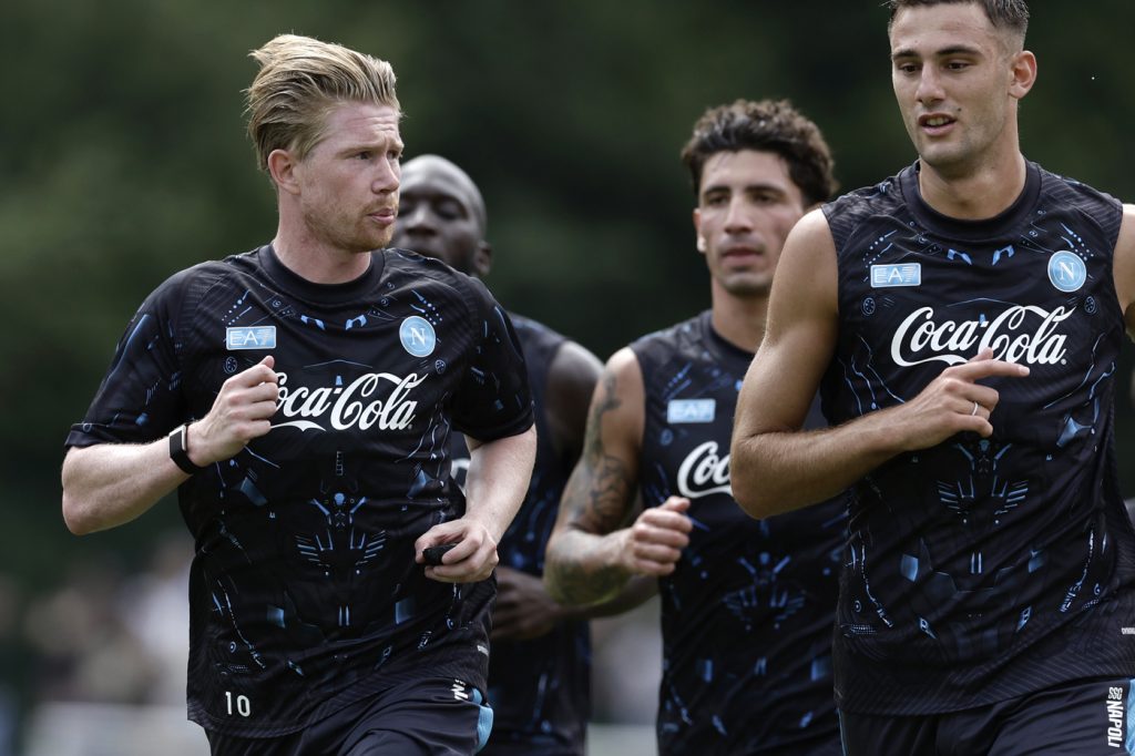 De Bruyne e Lucca - Napoli
